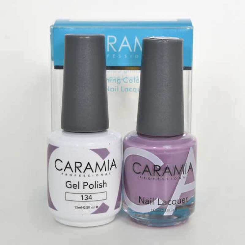 #134 Caramia Gel Polish & Nail Lacquer 0.5oz